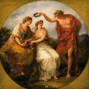 Angelica Kauffmann, Beauty Directed by Prudence, Wreathed by Perfection